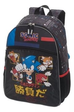 Mochila Escolar Sonic Go Fast - Pacific