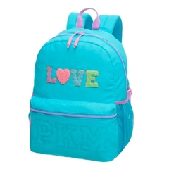 Mochila Escolar Pack Me Love - Pacific