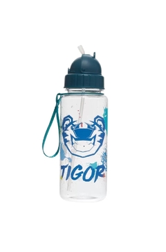 Garrafa com Canudo 500ml Tigor T. Tigre Ink - Pacific