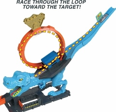 Pista Hot Wheels T-Rex Devorador - Mattel - DecorToys Presentes & Brinquedos
