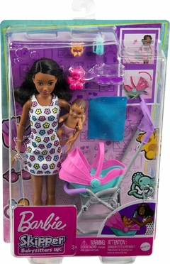 Barbie Boneca Skipper Babysitter Passeio no parque HHB68 - Mattel - comprar online