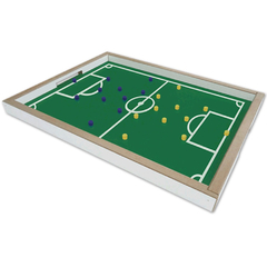 Mesa de jogo de futebol de dedo madeira dedobol