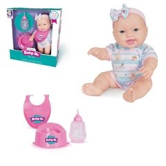 Boneca Coleção Baby Jr. Faz Xixi - Cotiplás