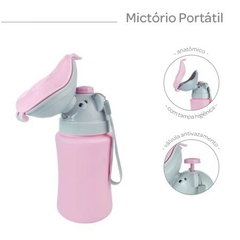 Mictório Portátil Rosa - comprar online