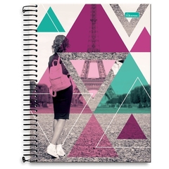 Caderno Espiral Four Young 96 folhas