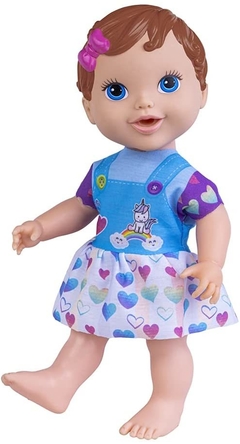 Boneca Baby Collection Faz Xixi com Mamadeira