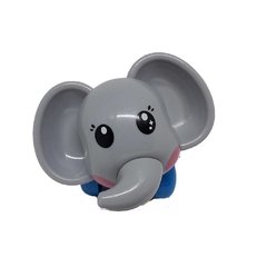 Brinquedo Elefantinho Feliz Cinza - Buba