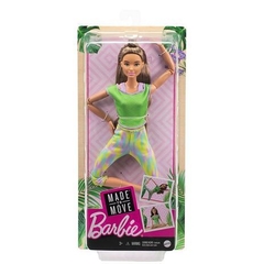 Boneca Barbie Feita Para Mexer Morena Ftg80/GXF05 Mattel