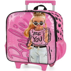 Mochila de Rodinhas Infantil Barbie Rosa IC39102BBRS - Luxcel 2024