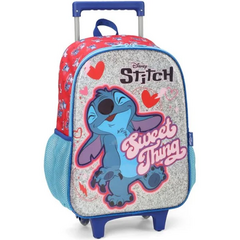 Mochila de Rodinhas Infantil Stitch Vermelho - Luxcel 2024