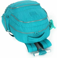 Mochila 4 Rodinhas Giro 360 Crinkle Notebook Up4you Pelucia MC47157UP Verde na internet