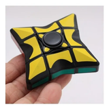 Fidget Mão Spinner Cubo Mágico 3x3x1 Velocidade DECORTOYS SKU 16738