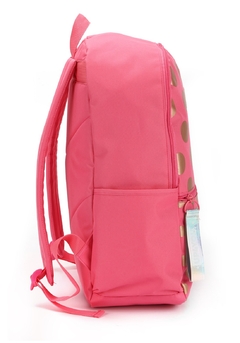 Mochila de Costas UP4YOU Rosa com Bolinhas MS46711UP - Luxcel 2024 na internet