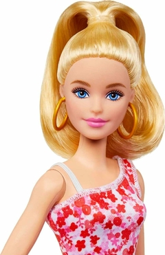 Boneca Barbie Fashionistas 205 Vestido Floral HJT02 - Mattel - comprar online