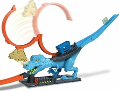 Pista Hot Wheels T-Rex Devorador - Mattel