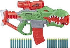 Lança Dardos Eletrônico Nerf Dino Rex-Rampage com 20 Dardos Oficiais Nerf - F0808 - Hasbro - comprar online