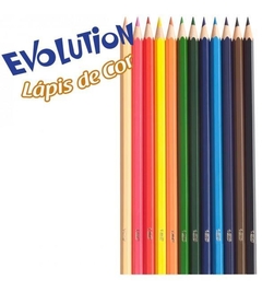 Lapis De Cor 12 Cores + 4 Lapis Grafite Evolution 902545 Bic - comprar online
