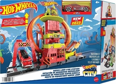 Pista Hot Wheels Super Quartel Dos Bombeiros - Mattel