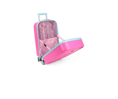 Mala de Viagem Pequena de Bordo Rosa da Barbie - Luxcel - DecorToys Presentes & Brinquedos