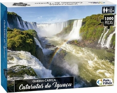 Quebra Cabeça Cataratas Do Iguaçu - 1000 PC Pais e Filhos