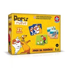 Jogo Da Memória Bóris E Rufus - Estrela