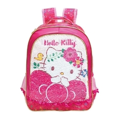 Mochila Escolar 16" Hello Kitty Magic Touch 8792 - Xeryus