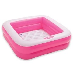 Piscina Soft Com Fundo Inflável 57 Litros Rosa