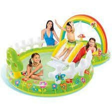 Piscina Infantil com Playground Meu Jardim - Intex - comprar online