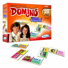 Domino Figuras E Palavras - Xalingo - comprar online