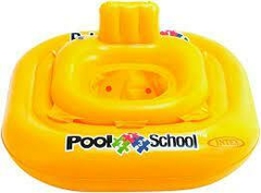 Baby Bote Pool School de Luxo Intex Amarelo - comprar online