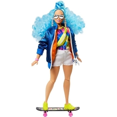 Barbie EXTRA Cabelo AZUL com Acessorios Mattel GRN27