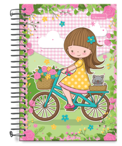 CADERNO INFANTIL BLISS 1/4