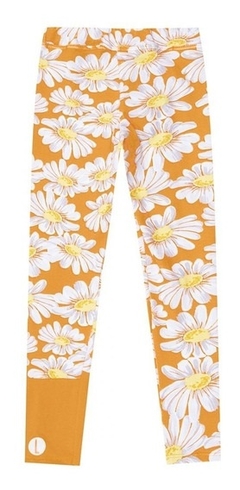 CALCA LEGGING LILICA LARANJA ESTAMPA FLORES 10112955 TAM 10