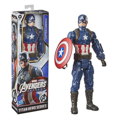 Boneco Capitão América Marvel Vingadores Titan Hero Series