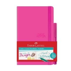 Caderneta Faber Castell Pontilhado 084 Fls Rosa Cdneta/rs