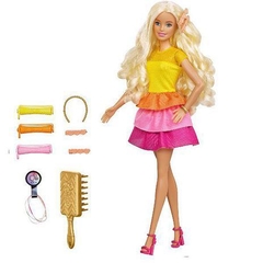 Boneca Barbie Penteado dos Sonhos com Acessórios Mattel GBK24 na internet