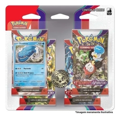 Pokémon Blister Quádruplo Dondozo Escarlate e Violeta 25 Cartas - Copag