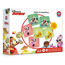 Jogo da Memória Disney Jr - Estrela