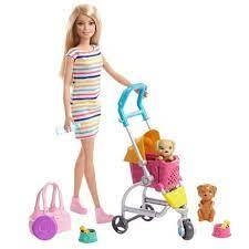 Barbie Passeio Carrinho De Cachorrinhos GHV92 - comprar online