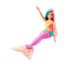 Boneca Barbie Dreamtopia Sereia Branca GJK11 - Mattel GJK07