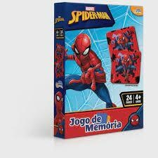 Jogo De Memória Homem Aranha 24 Pares - Toyster