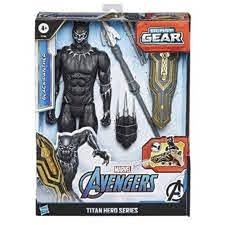 Boneco pantera negra acessorios titan blast gear - hasbro