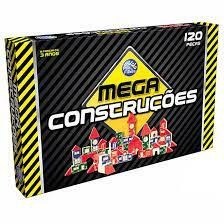 Jogo Mega Construções 120 Peças - Pais E Filhos