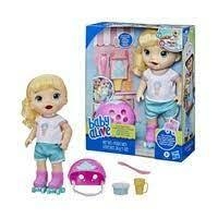 Boneca Baby Alive Roller Skate Loira - Hasbro