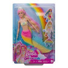 Boneca Barbie Dreamtopia Fantasia Sereia Muda de Cor - Mattel