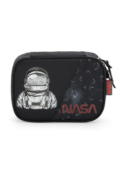 Estojo Box Nasa Astronauta Preto - Luxcel