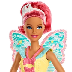 Boneca Barbie Fada Dreamtopia Cabelo Rosa FXT03 - Mattel na internet