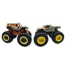 Hot Wheels Monster Trucks c/ 02 Monster Hw Safari vs Wild Streak - Mattel - comprar online