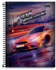 CADERNO HOT MACHINE