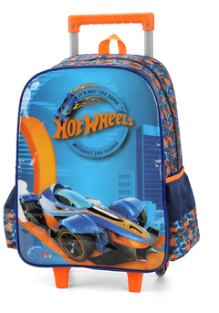 Mochila com Rodinhas Hot Wheels - Luxcel - comprar online